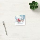 Aan de overkant van de Miles Santa Reinders Sleigh Post-it® Notes (Kantoor)