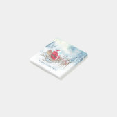 Aan de overkant van de Miles Santa Reinders Sleigh Post-it® Notes (Schuin)