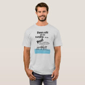 Aan de pool hangen t-shirt (Voorkant volledig)