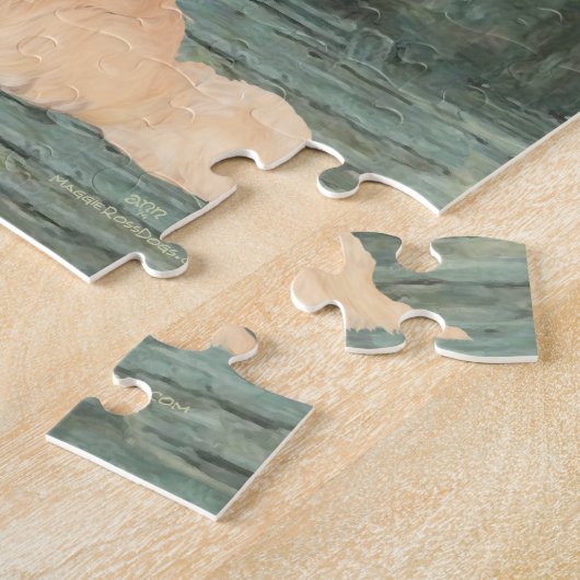 Aan de poort legpuzzel (Zijkant)