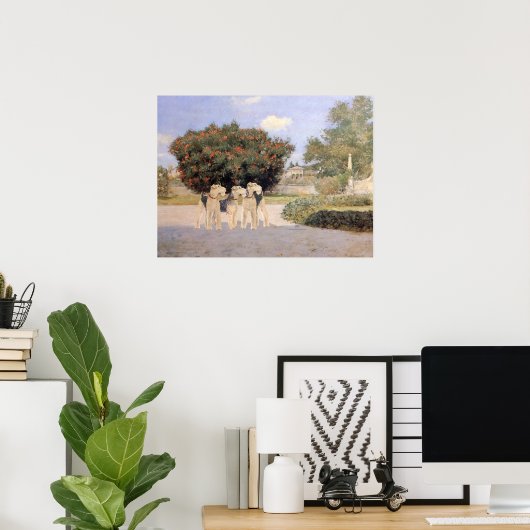 Aan de poort poster (Thuiskantoor)