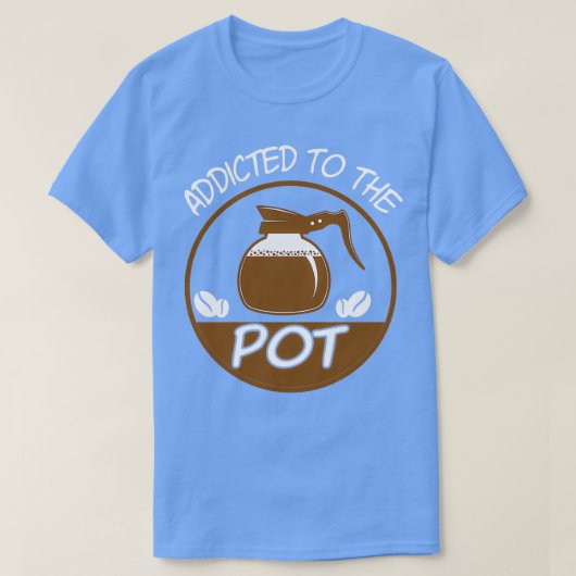 Aan de Pot Barista T-shirt (Design voorkant)