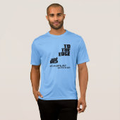 Aan de rand en de achterzijde van de transplantati t-shirt (Voorkant volledig)