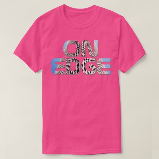 AAN DE RAND T-SHIRT (Design voorkant)
