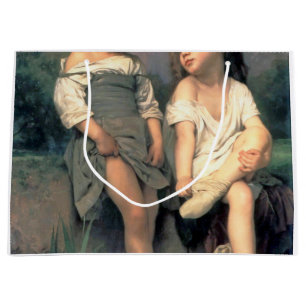 Aan de rand van de beek, Bouguereau Groot Cadeauzakje