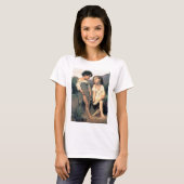 Aan de rand van de beek, Bouguereau T-shirt (Voorkant volledig)
