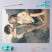 Aan de rand van de Brook, Bouguereau Tissuepapier (Craft)