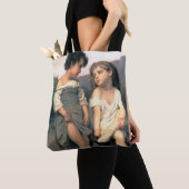 Aan de rand van de Brook, Bouguereau Tote Bag (Dichtbij)