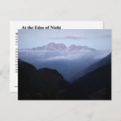 AAN DE RAND VAN DE NACHT BRIEFKAART (Voorkant / Achterkant)