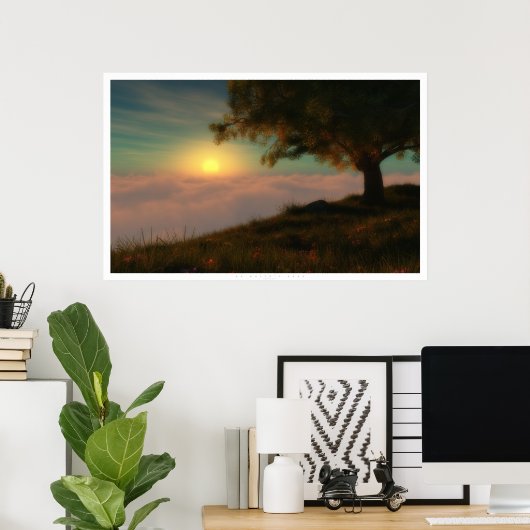 Aan de rand van de wereld poster (Thuiskantoor)