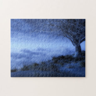 Aan de rand van de wereld (winter) legpuzzel