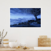 Aan de rand van de wereld (winter) poster (Keuken)