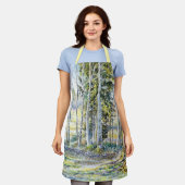 "Aan de rand van de winter" Schort (Gedragen)