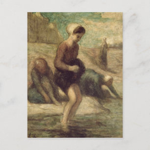 Aan de rand van het water, c.1849-53 briefkaart