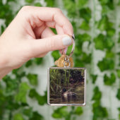 Aan de rand van Pond Sleutelhanger (Hand)