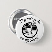 Aan de slag ronde button 5,7 cm (Voorkant /achterkant)