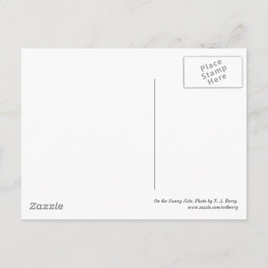 Aan de soonzijde briefkaart (Achterkant)