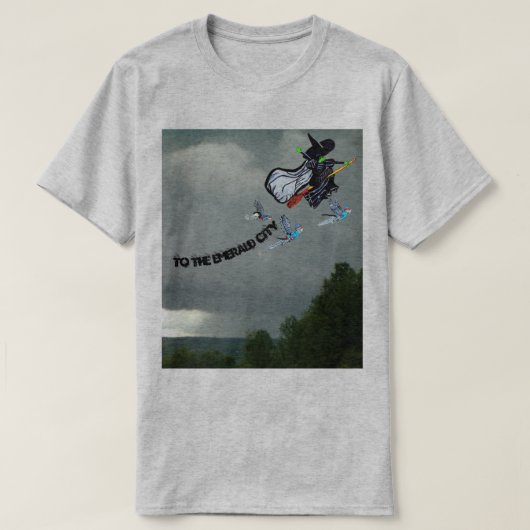 AAN DE STAD EMERALD T-SHIRT (Design voorkant)