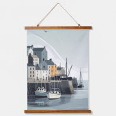Aan de Steiger Hangend Wandkleed (Voorkant)