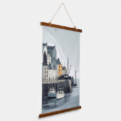 Aan de Steiger Hangend Wandkleed (Gebogen)