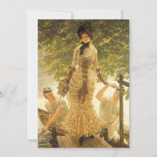 Aan de Theems door James Tissot, Vintage Realisme
