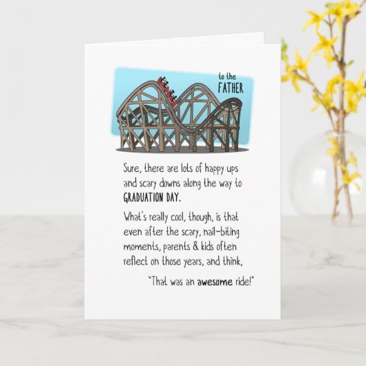 Aan de Vader bij afstuderen-Rol de Rit van het Kaart (Gele Bloem)