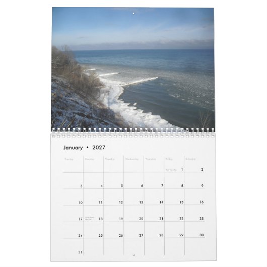Aan de Waters Edge door Scott S. Jones Kalender (Jan 2027)
