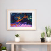 Aan de zee, Paul Gauguin Poster