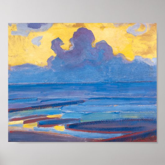 Aan de Zee | Piet Mondrian | Poster (Voorkant)