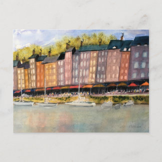 AAN DE ZIJDE VAN DE ZEE, FRANKRIJK BRIEFKAART