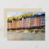 AAN DE ZIJDE VAN DE ZEE, FRANKRIJK BRIEFKAART (Voorkant / Achterkant)