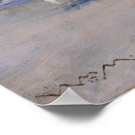 Aan de zijkant | c.1892 poster (Hoek)