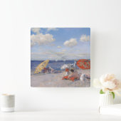 Aan de zijkant | c.1892 vierkante klok (Huis)