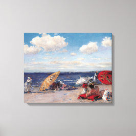 Aan de zijkant canvas afdruk