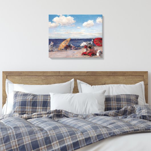 Aan de zijkant canvas afdruk (Insitu (Slaapkamer))