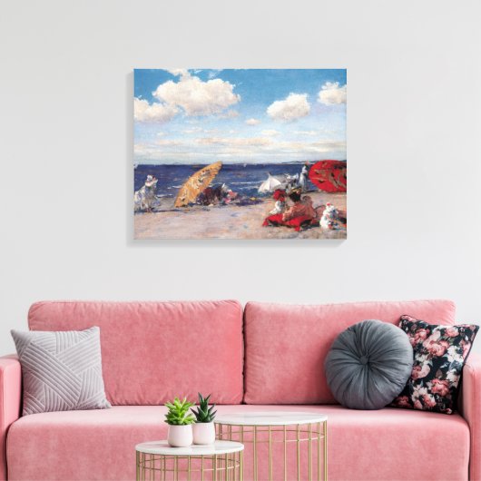 Aan de zijkant canvas afdruk (Insitu (Woonkamer))