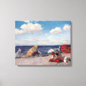 Aan de zijkant canvas afdruk (Voorkant)