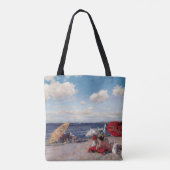 Aan de zijkant tote bag (Achterkant)