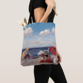 Aan de zijkant tote bag (Dichtbij)