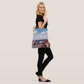 Aan de zijkant tote bag (Op model)