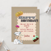 Aan een bakker kaart (Voorkant / Achterkant in situ)