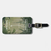 Aan een draad hangen bagagelabel (Voorkant horizontaal)