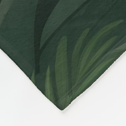 Aan een draad hangen fleece deken (Hoek)