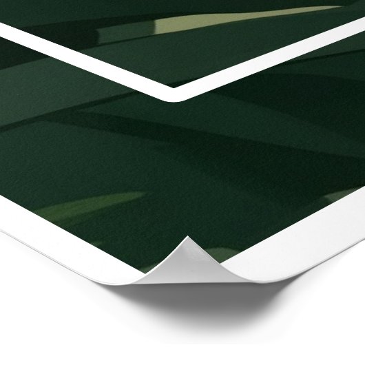 Aan een draad hangen poster (Hoek)