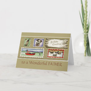  aan een geweldige vader van Birthday Kaart
