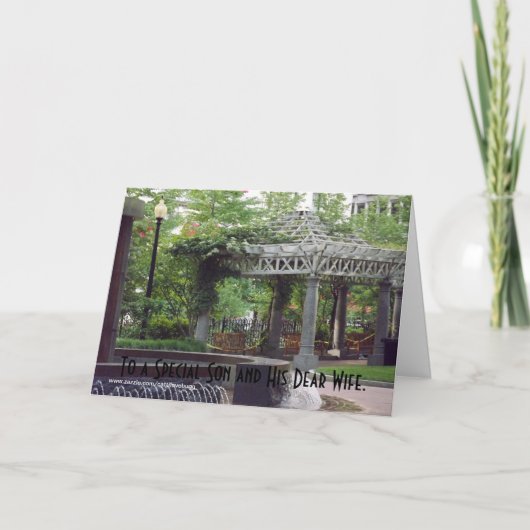 Aan een Speciale Zoon & Zijn Beste Kaart van het (Voorkant)