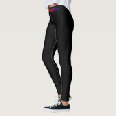 😍 Aan één zijde Geweldige Pickleball zwart Leggings (Links)