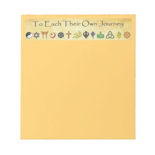 Aan elk van hun eigen Notitieblok van de reis (Voorkant)