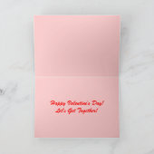 AAN ELKAAR GEKETEND - GEPERSONALISEERD FEESTDAGEN KAART (Binnen)