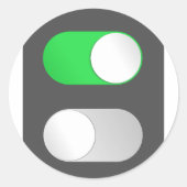 Aan en uit Stickers (Voorkant)